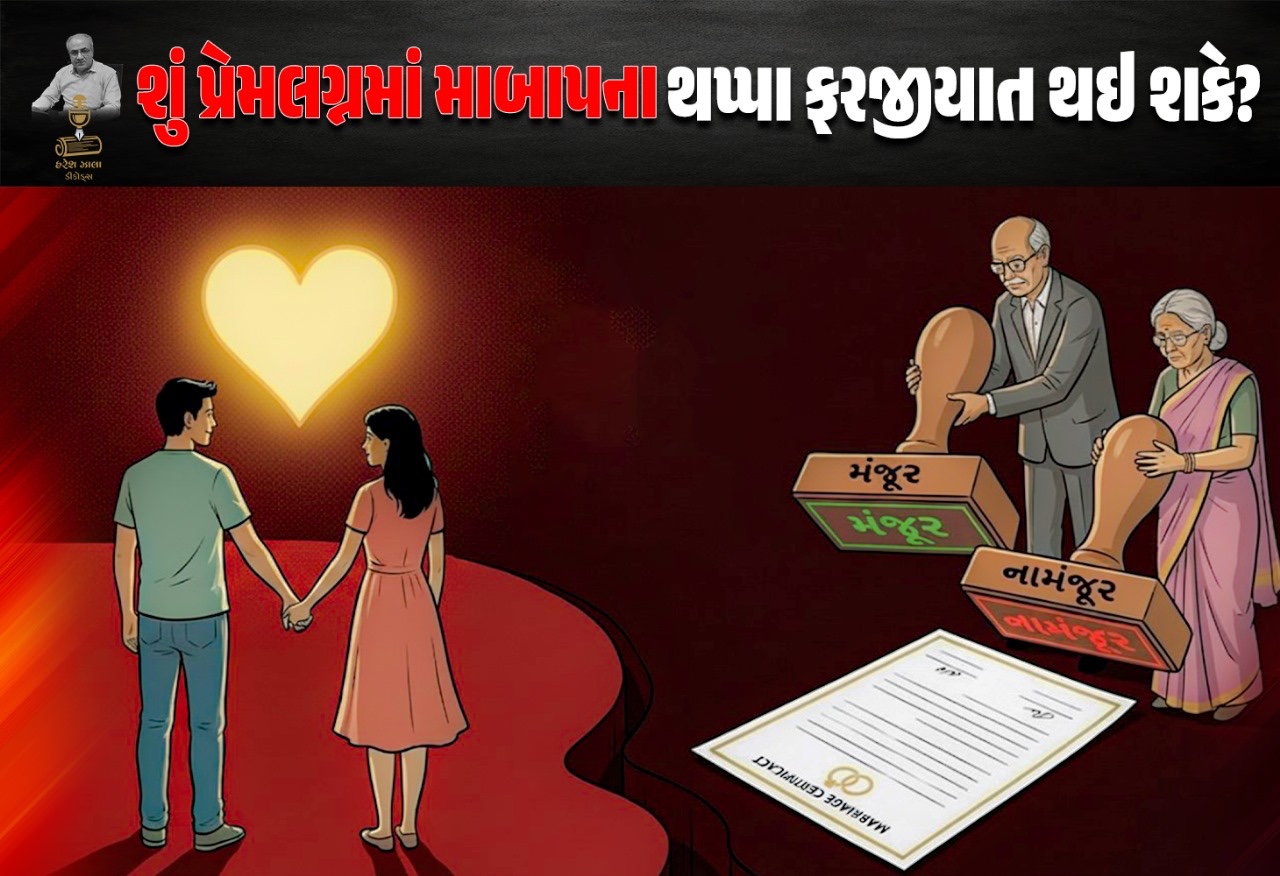 સમાજને પ્રેમલગ્નથી ડર? સરકાર શું કરશે?