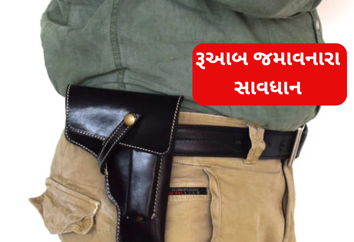 રુઆબ બતાવવા હથિયાર ખરિદનારા ચેતી જજો: હર્ષ સંઘવીની ચેતવણી