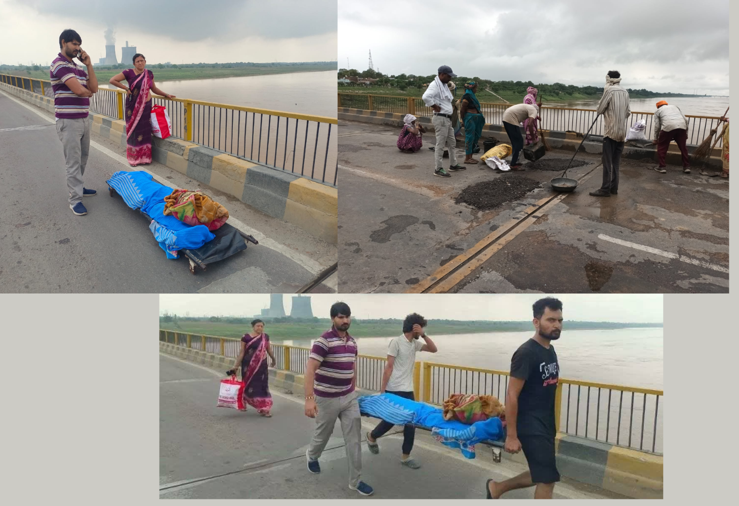 પુત્ર 1 કિમી સુધી સ્ટ્રેચર પર માતાનો મૃતદેહ લઇ જવા મજબુર થયો