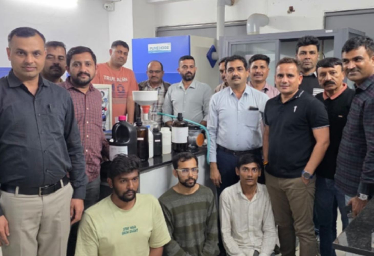 Surat Police Bust MD Drug Lab in Shopping Mall