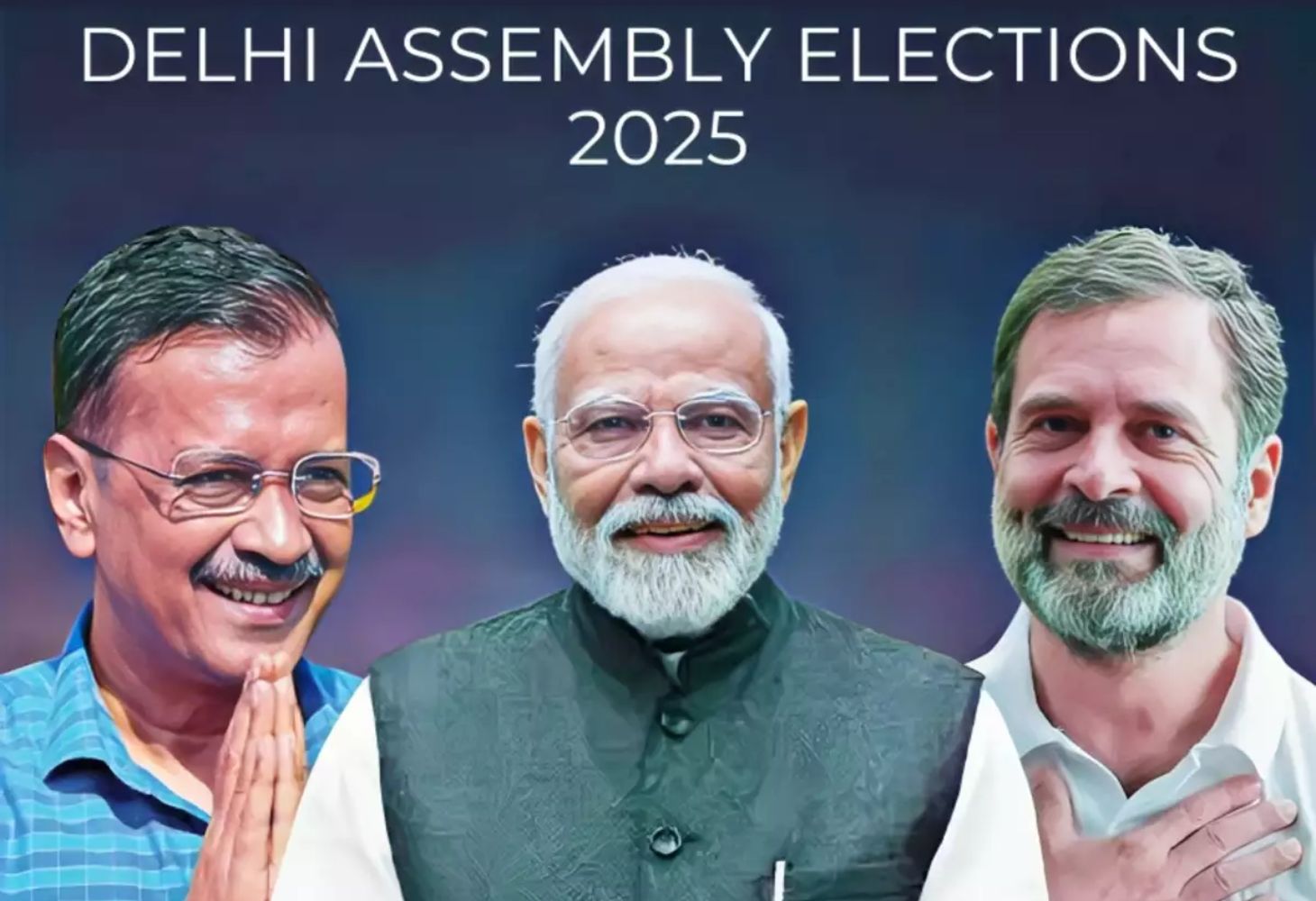 Delhi : માં આજે સાંજે ચૂંટણી પ્રચારનો ઘોંઘાટ બંધ થશે, 5 ફેબ્રુઆરીએ થશે મતદાન