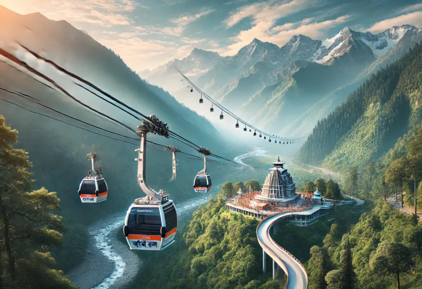 Uttarakhand : કેદારનાથ અને હેમકુંડ સાહિબ માટે રોપવે પ્રોજેક્ટ, યાત્રા હવે વધુ સરળ!