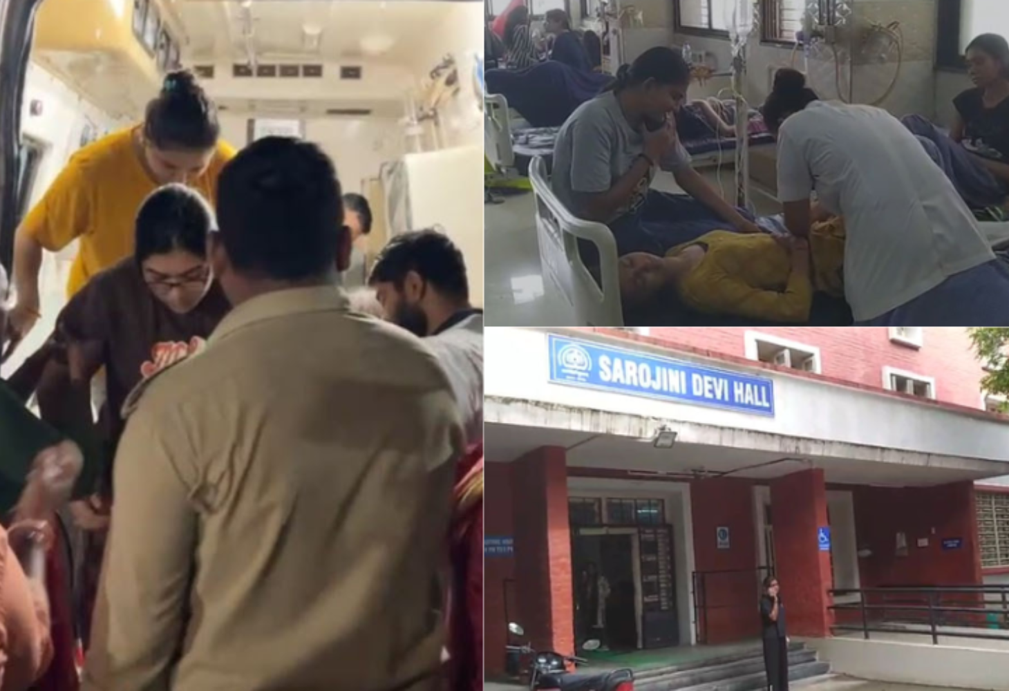 MSUની વિદ્યાર્થિનીઓ બીમાર, ભોજન પછી હાહાકાર