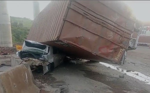 કર્ણાટકના બેલગામમાં 8 વાહનો વચ્ચે અથડામણ, ચારના મોત