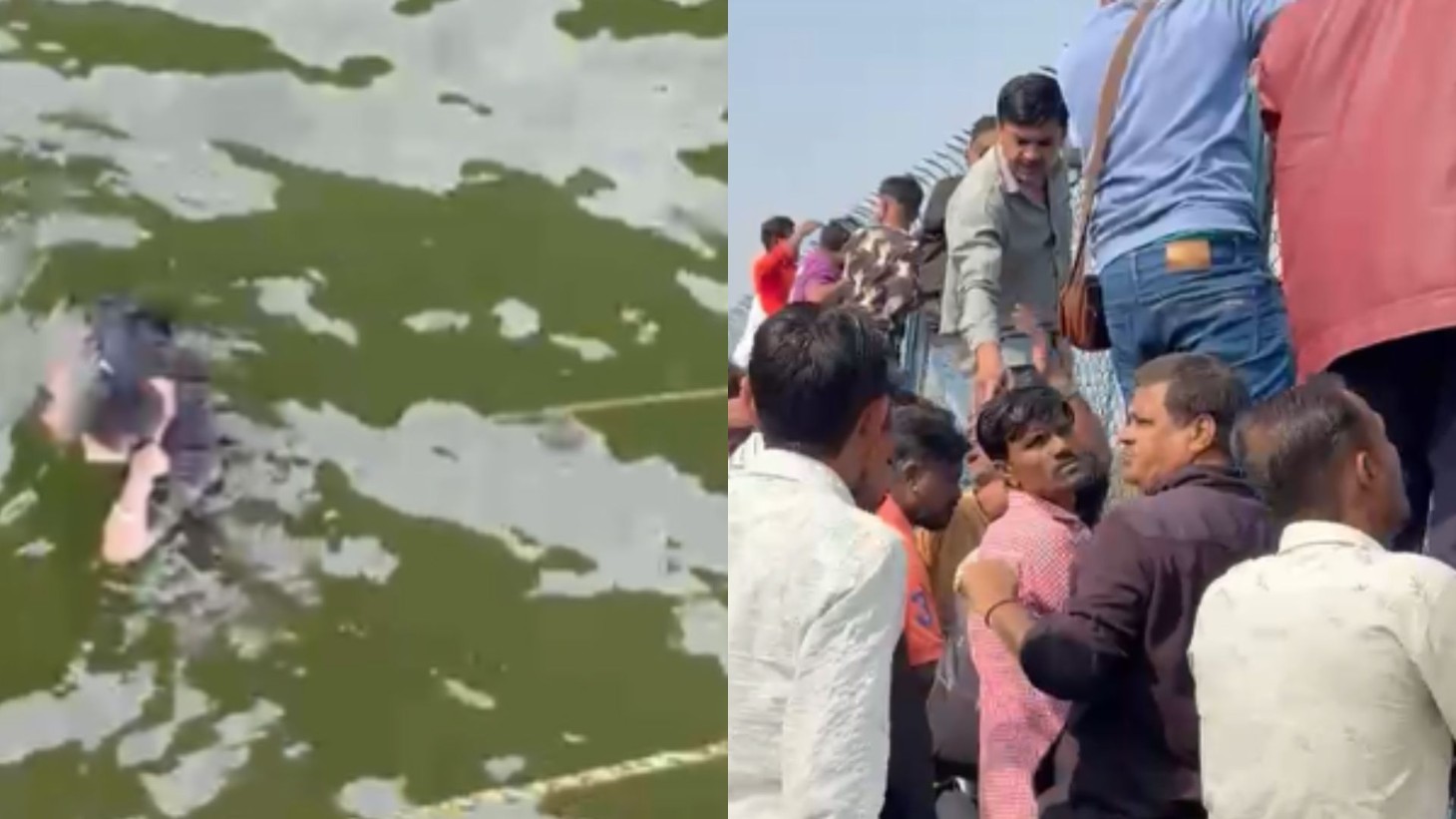 અમદાવાદ: દધિચી બ્રિજ પર યુવકનો આપઘાતનો પ્રયાસ