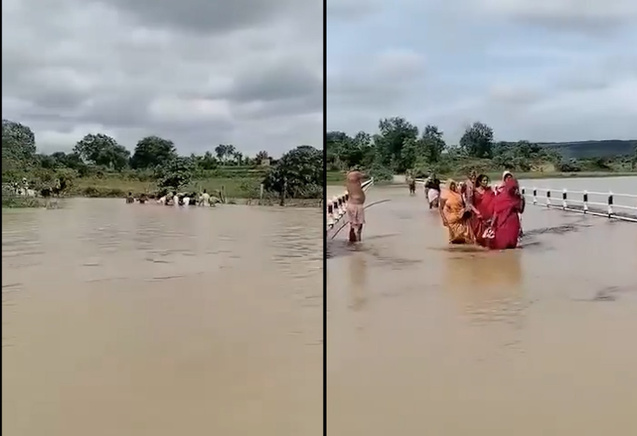 MP: ખરાબ રસ્તાને લીધે પ્રસૂતાનું મોત