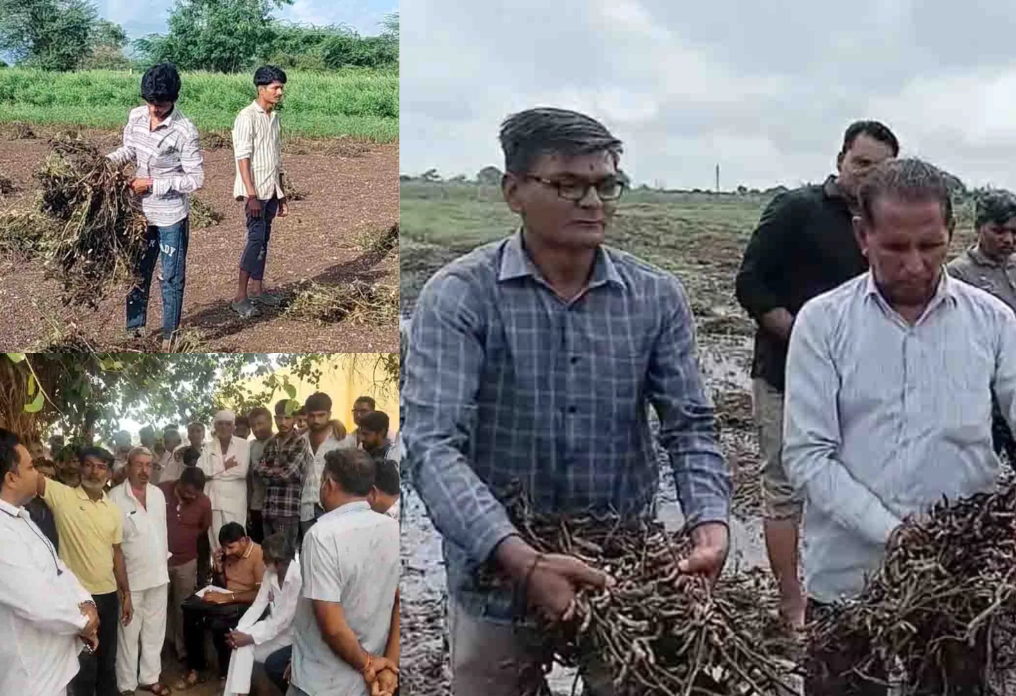 માવઠાનો કહેર બાદ ખેડૂતોએ સરવેનો કર્યો બહિષ્કાર