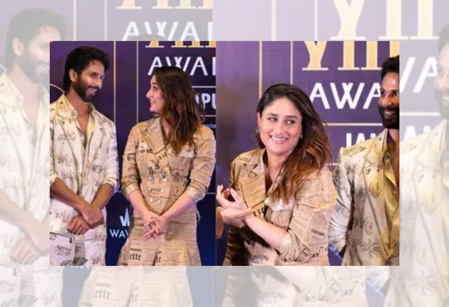 IIFA Awards એવોર્ડ્સમાં કરીના કપૂરને ગળે લગાવ્યા પછી શાહિદ કપૂરે શું કહ્યું?