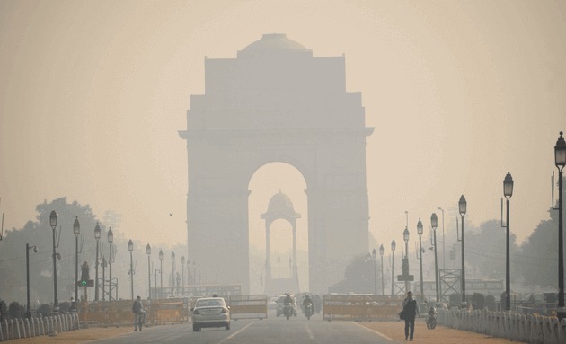 દિલ્હીની હવા ખૂબ જ નબળી શ્રેણીમાં છે