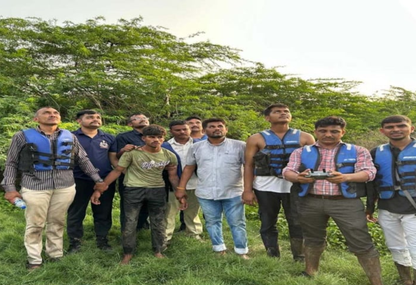 Surat : પોલીસને પડકાર ફેંકનાર આરોપી, ડ્રોન અને ફાયરબ્રિગેડની મદદથી દબોચાયો!
