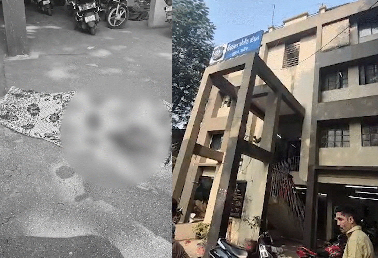 પોલીસ સ્ટેશનના ચોથા માળેથી યુવકે લગાવી મોતની છલાંગ