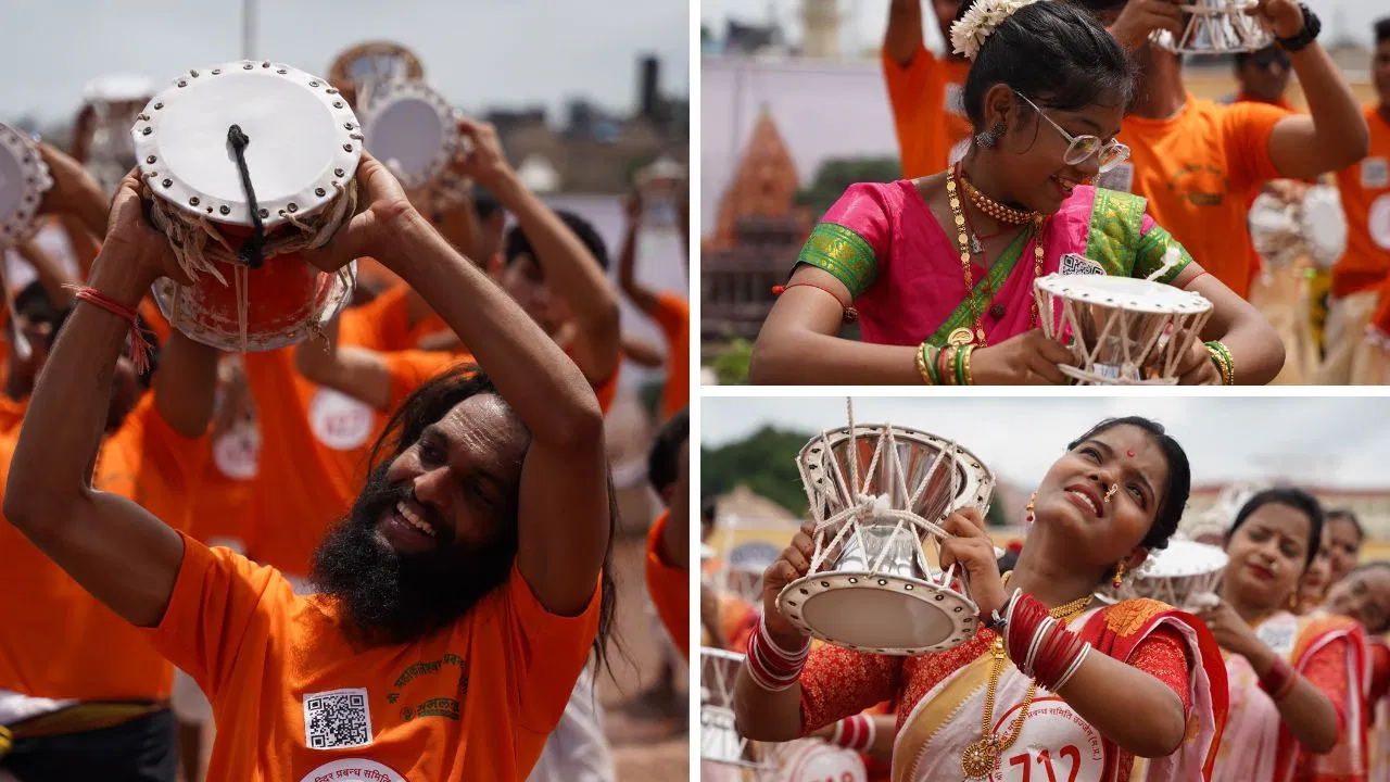 1500 ડમરુના નાદથી ઉજ્જૈન ગુંજી ઉઠ્યું, શિવની નગરીમાં બનાવ્યો વર્લ્ડ રેકોર્ડ