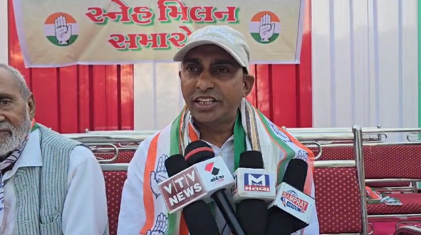 મહુધાના પૂર્વ ધારાસભ્ય ઇન્દ્રજીતસિંહ પરમારની કોંગ્રેસમાં ઘર વાપસી