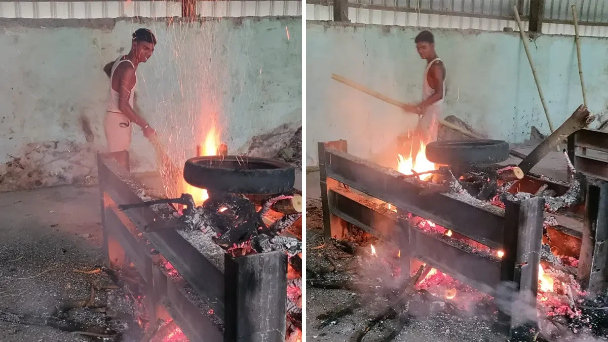 ઓઢવ સ્મશાનગૃહમાં ટાયર-ગાદલા સળગાવતાં વિવાદ