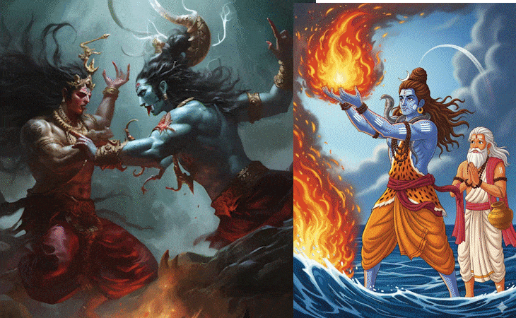 જલંધરનો વિનાશ, વૃંદાનો શ્રાપ અને તુલસીનો જન્મ