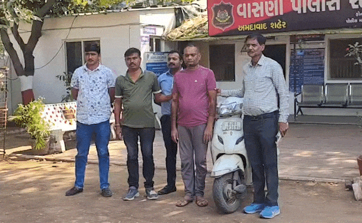 વાસણા સ્વામિનારાયણ મંદિરને ઠગનાર ગઠીયો ઝડપાયો