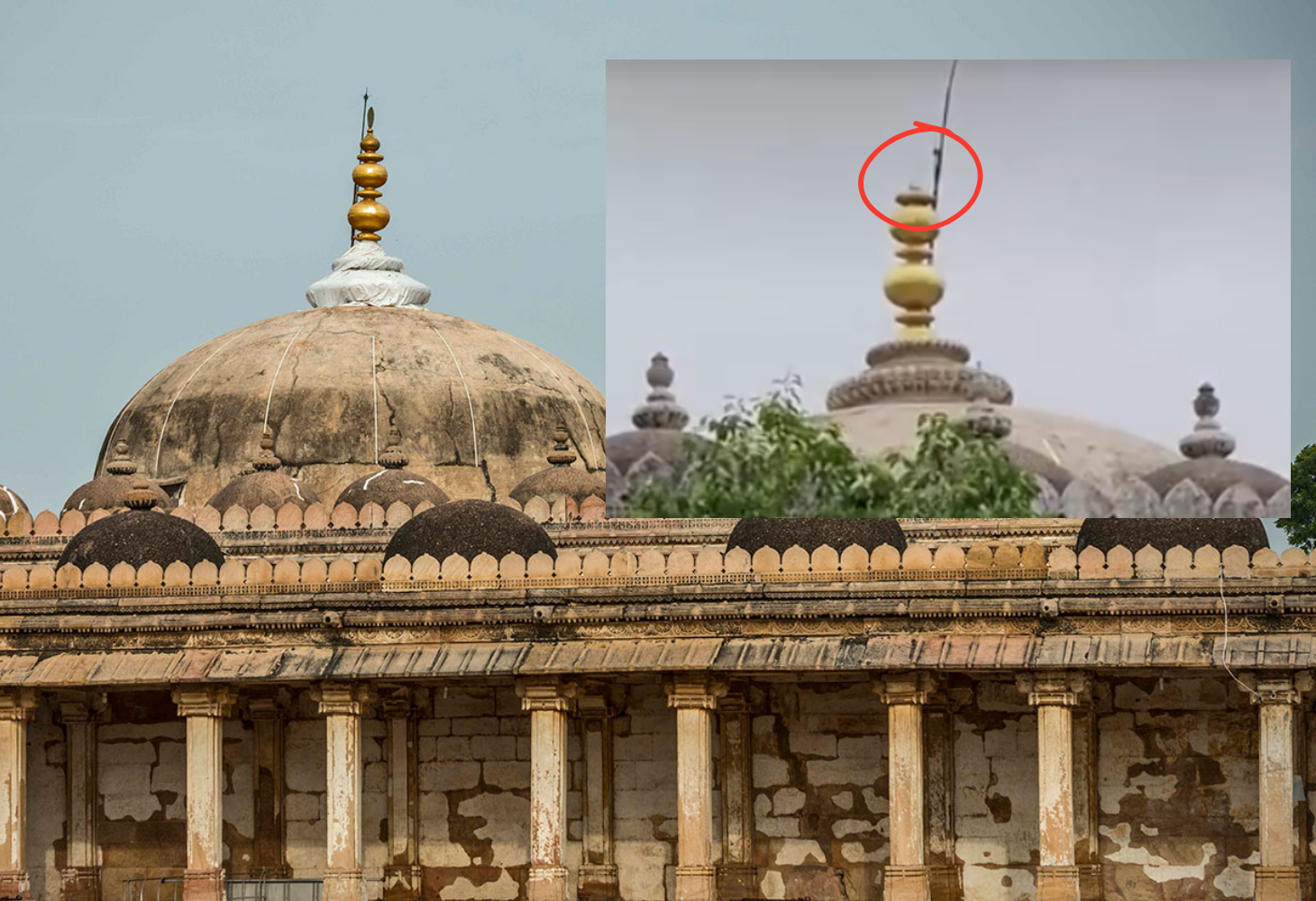 Ahmedabad: સરખેજ રોઝાના ગુંબજના કળશની ચોરી: ઐતિહાસિક વારસાને નુકસાન