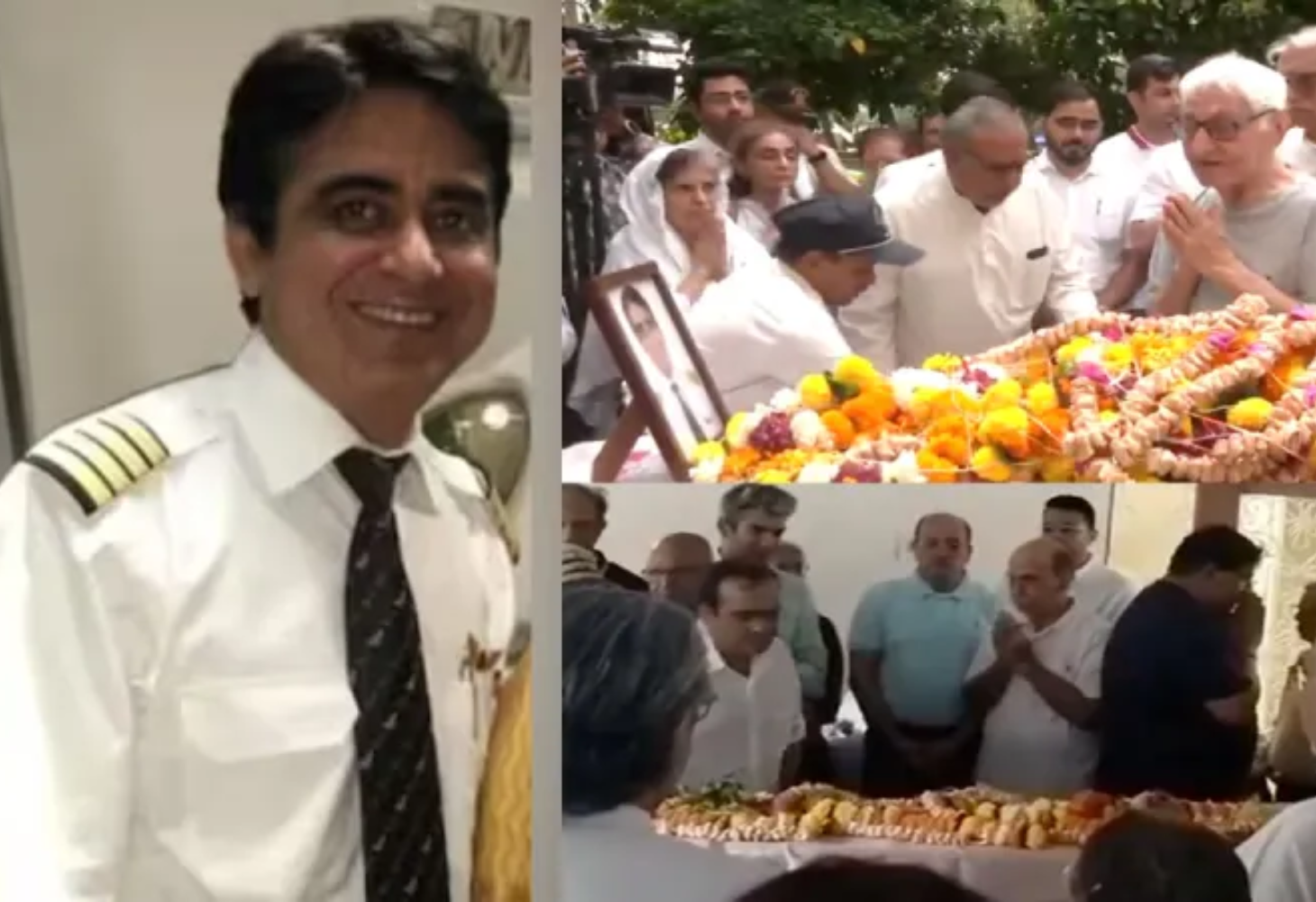 Ahmedabad Plane Crash: કેપ્ટન સુમિત સભરવાલના પિતા દીકરાના મૃતદેહને જોઈ ભાંગી પડ્યા
