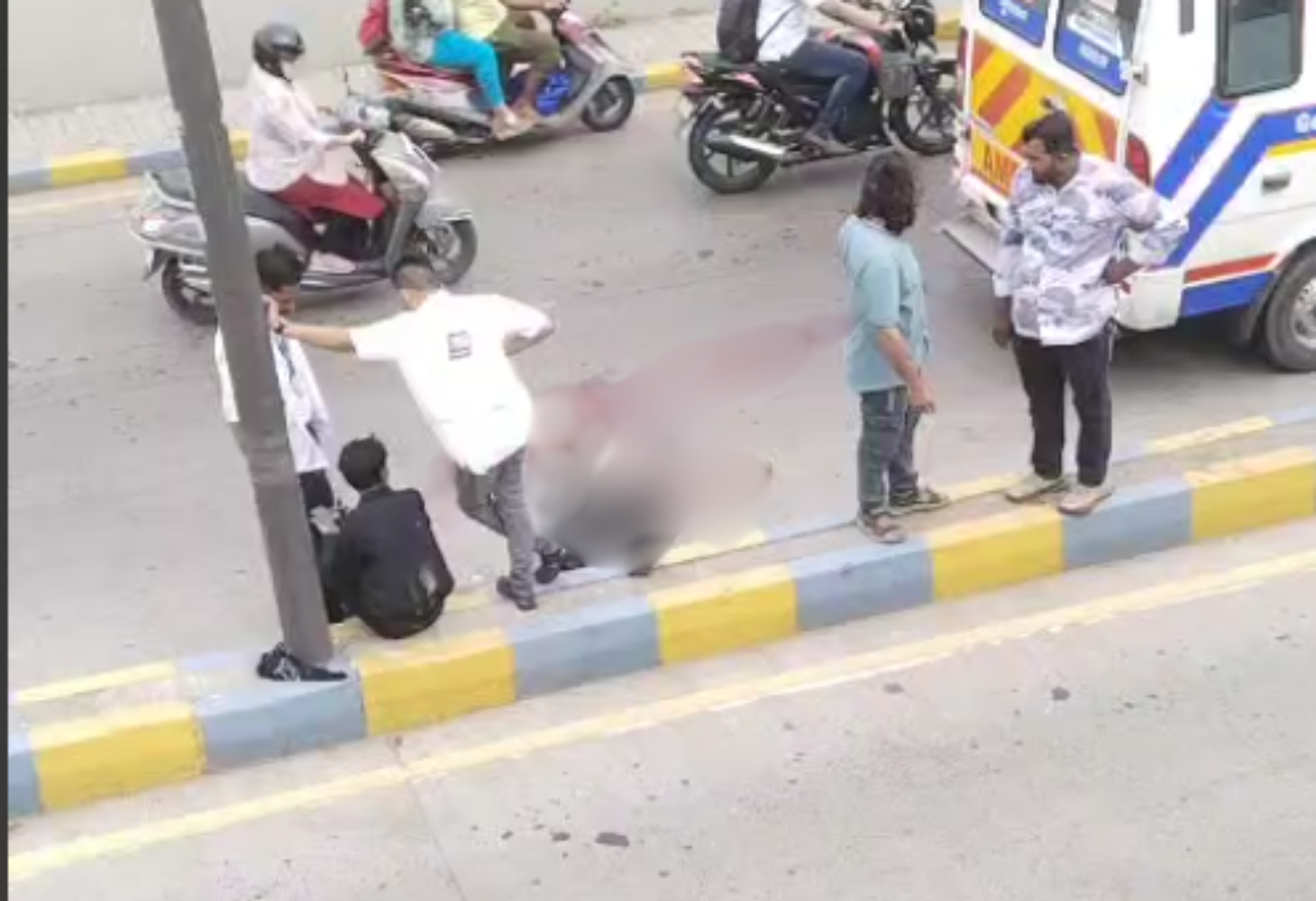 Ahmedabad : રિવરફ્રન્ટ પર ગમખ્વાર અકસ્માત, એકનું મોત, એક ઘાયલ