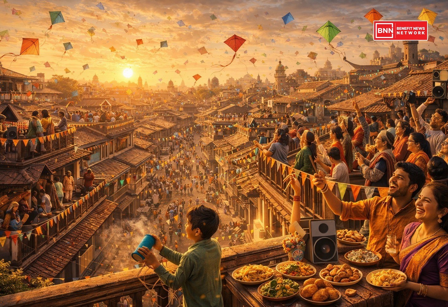 અમદાવાદની પોળમાં ઉતરાયણનો જોરદાર ક્રેઝ