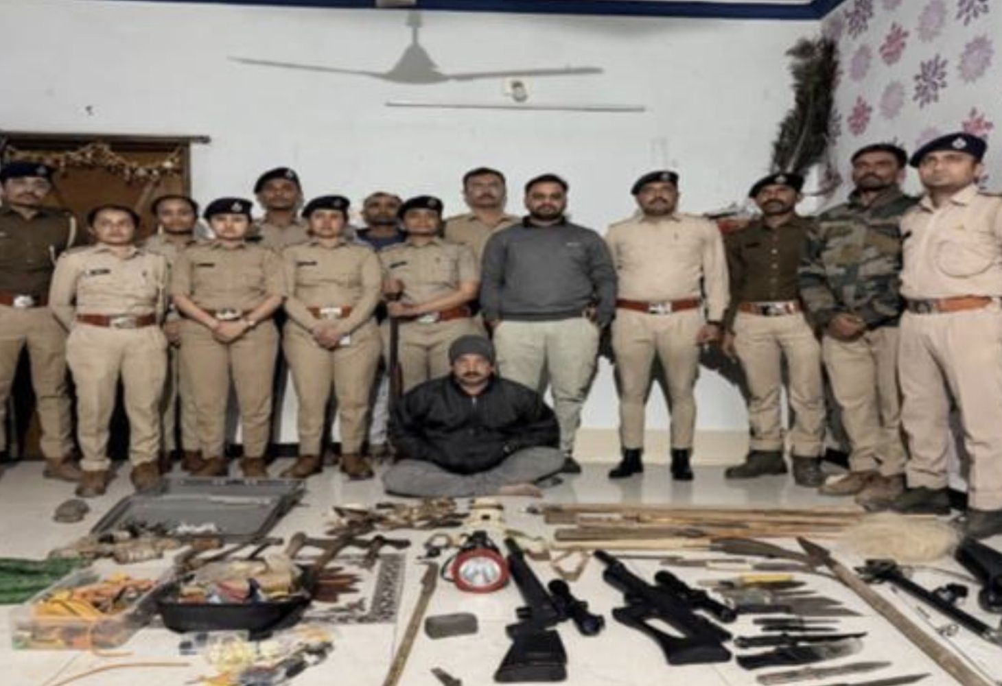 Wildlife Hunting Gear Seized in Bhuj Night Raid