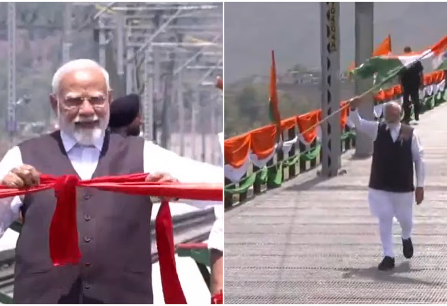 J&K : PM મોદીનો મિશન કાશ્મીર, ચેનાબ પુલ અને વંદે ભારત ટ્રેનનો ભવ્ય પ્રારંભ