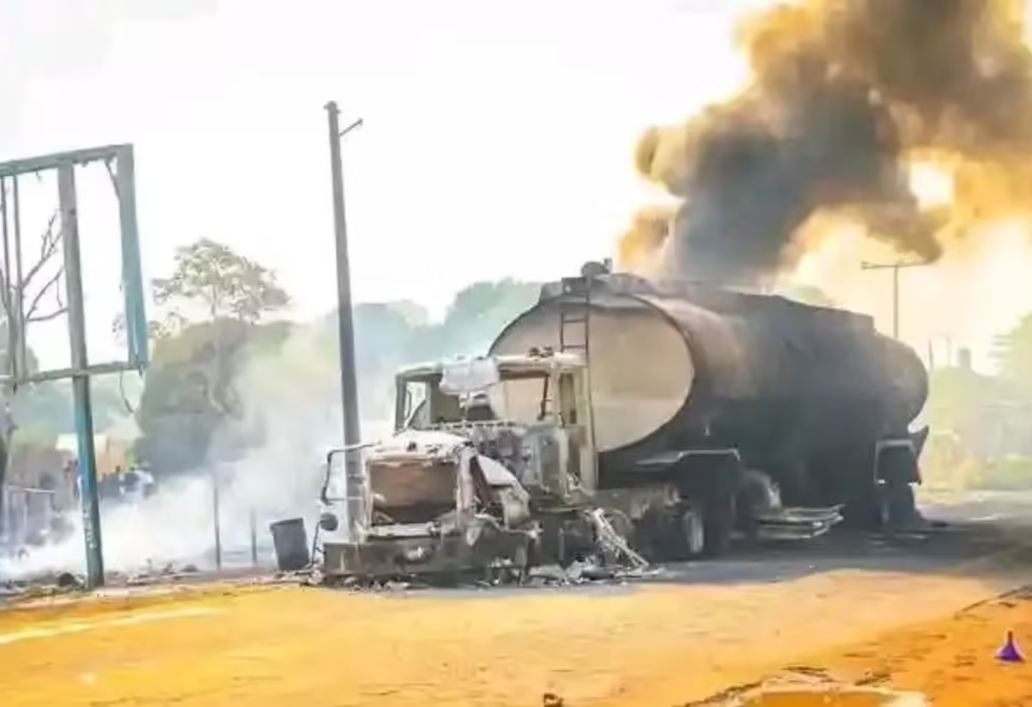 નાઇજીરીયામાં મોટો અકસ્માત