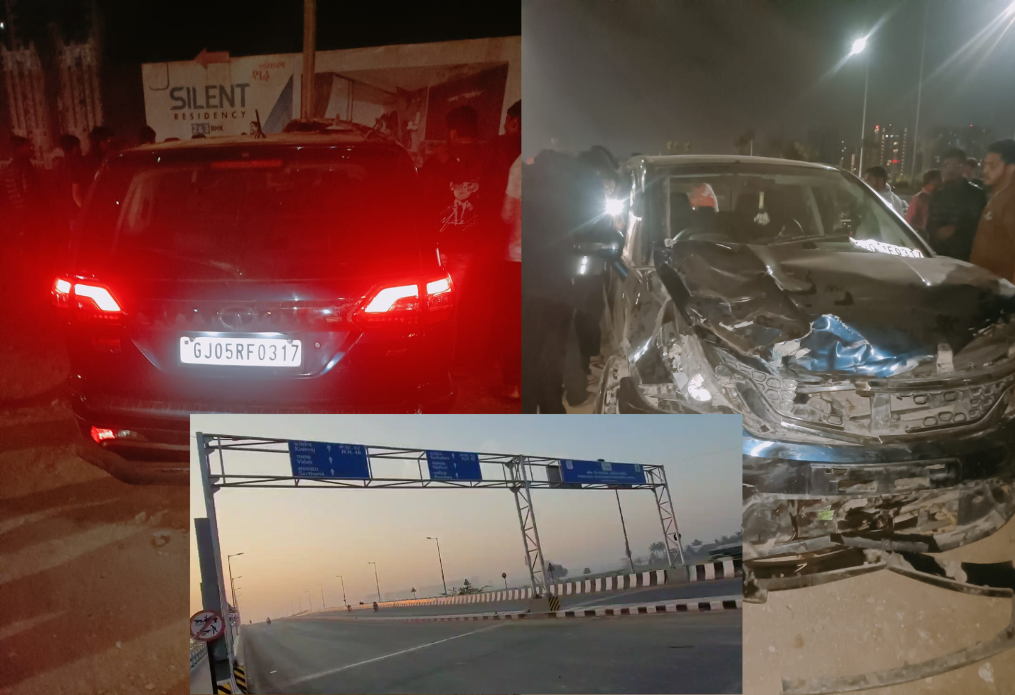 સુરતમાં ગમખ્વાર અકસ્માતમાં બેનાં મોત