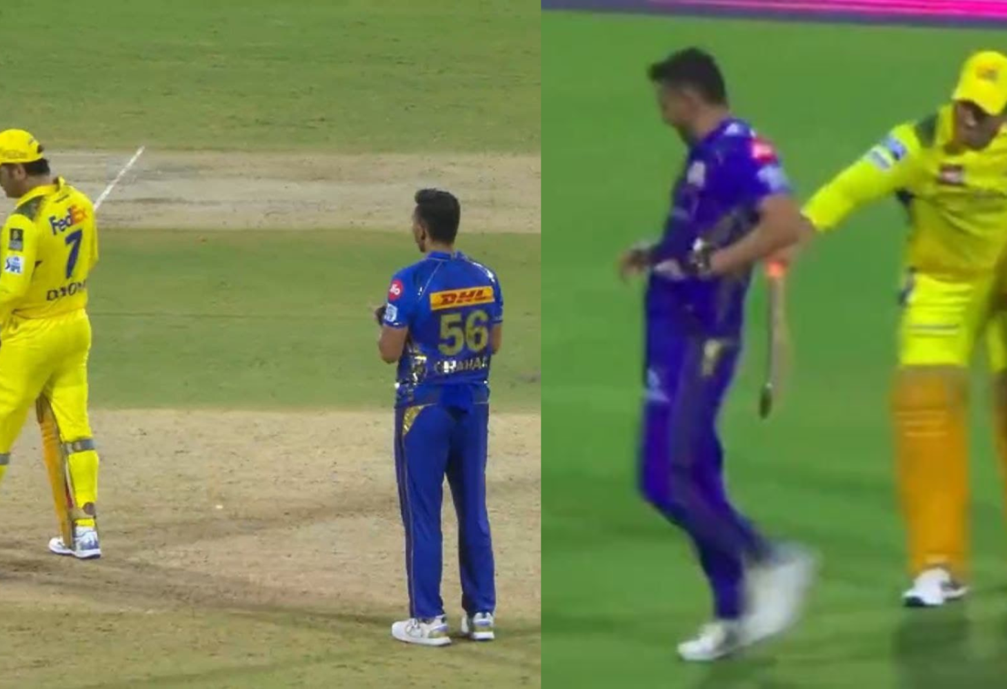 Video : ધોની સામે સ્લેજિંગ? દીપક ચહરને ભારે પડી આ હરકત...