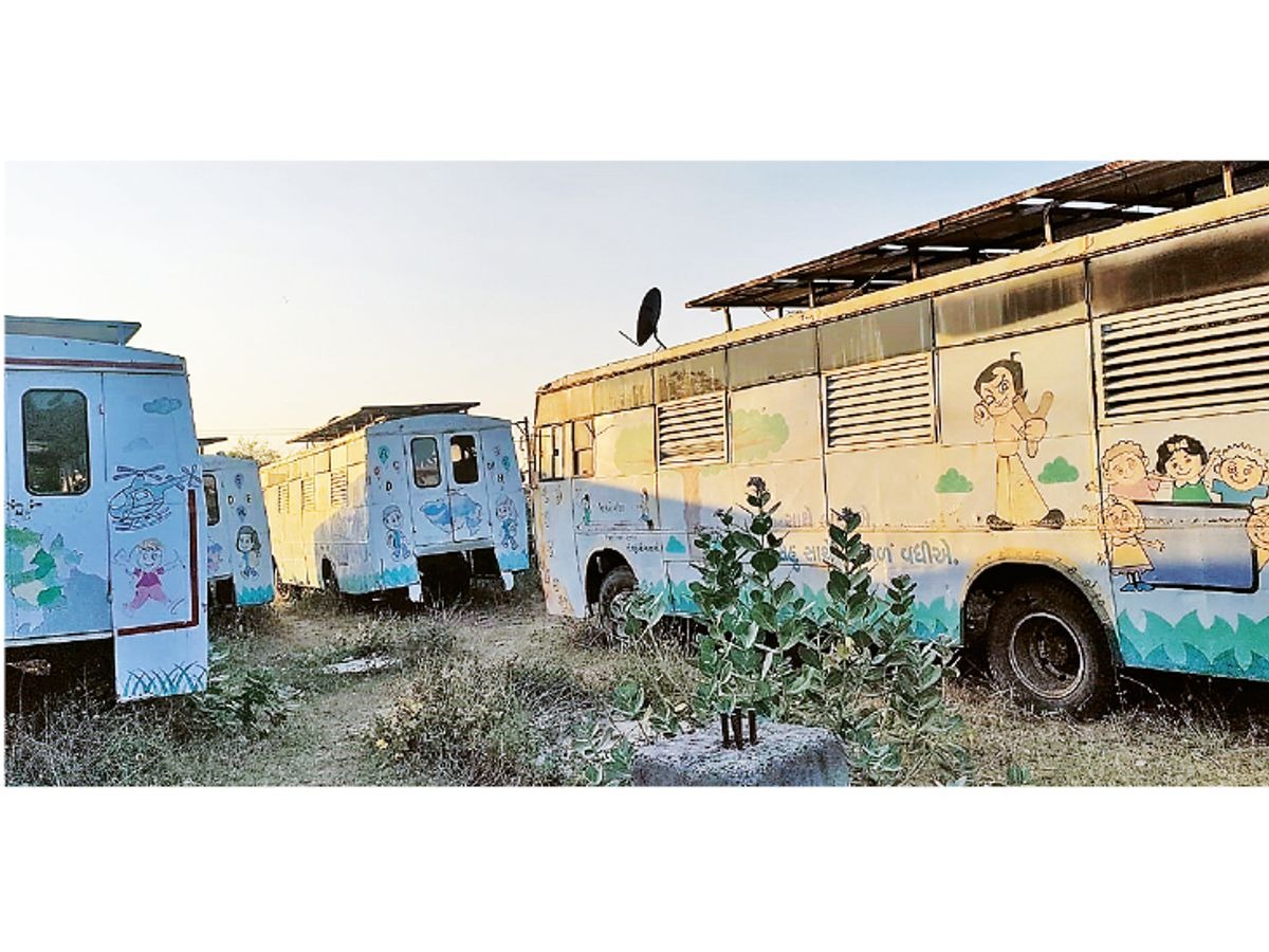 80 લાખની 10 બસ બે વર્ષથી ભંગાર થઈ