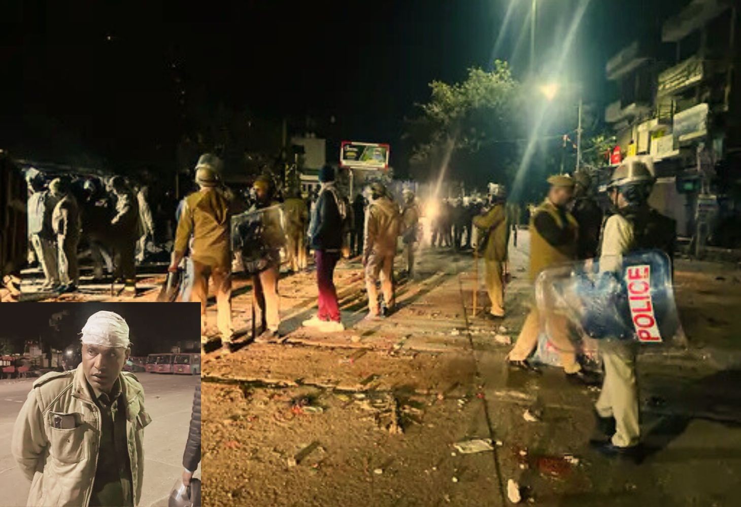 રાજસ્થાનનું ચોમું વહેલી સવારે છાવણીમાં ફેરવાયું