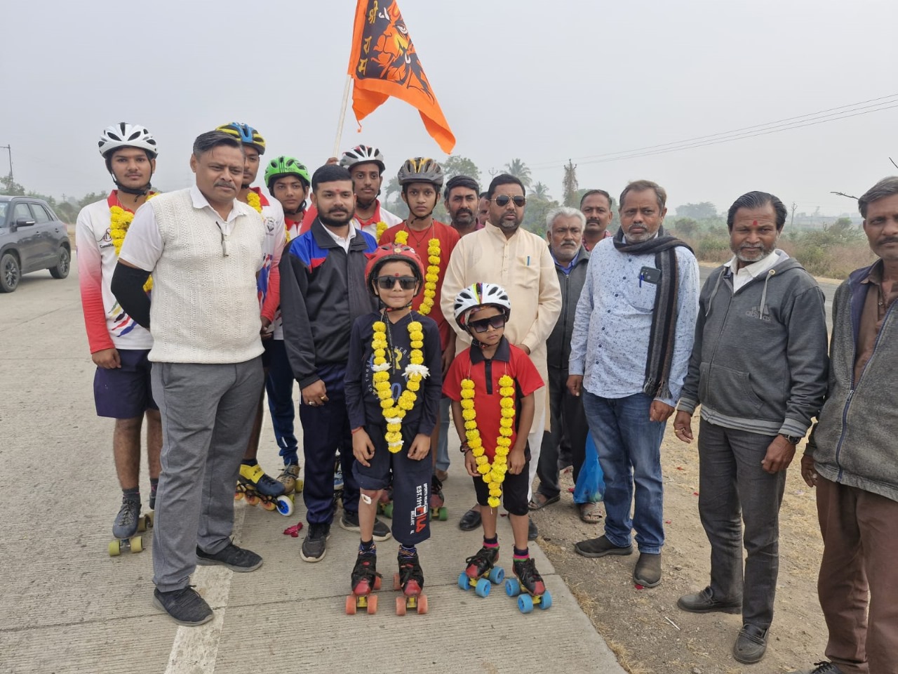 ભાવનગરથી સોમનાથ 270 કિલોમીટર સ્કેટિંગ યાત્રાનું આયોજન કરવામાં આવ્યું.