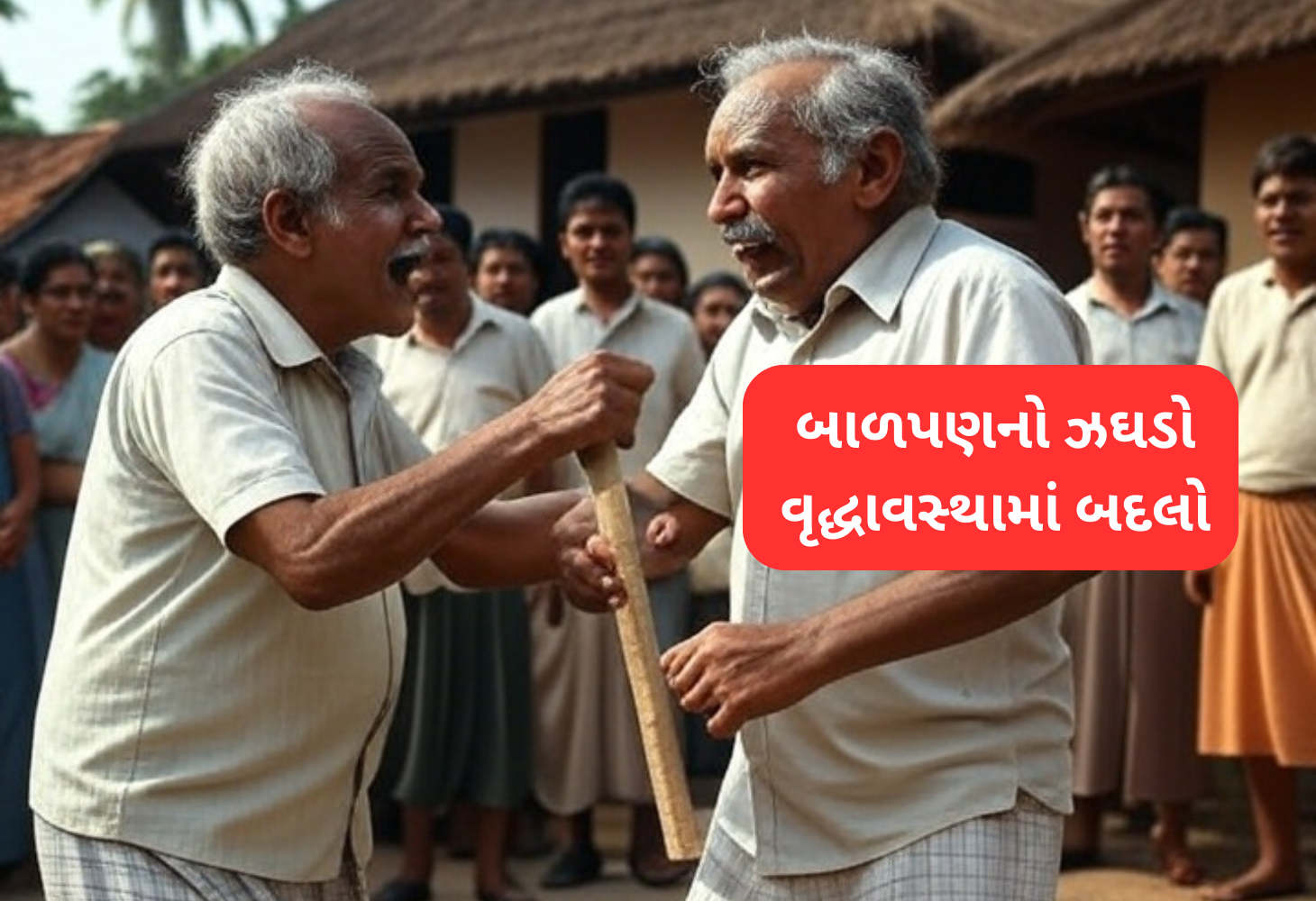 આતે કેવો બદલો : 53 વર્ષનો ધોરણ 4નો ઝઘડો, વૃદ્ધાવસ્થામાં પાટું!