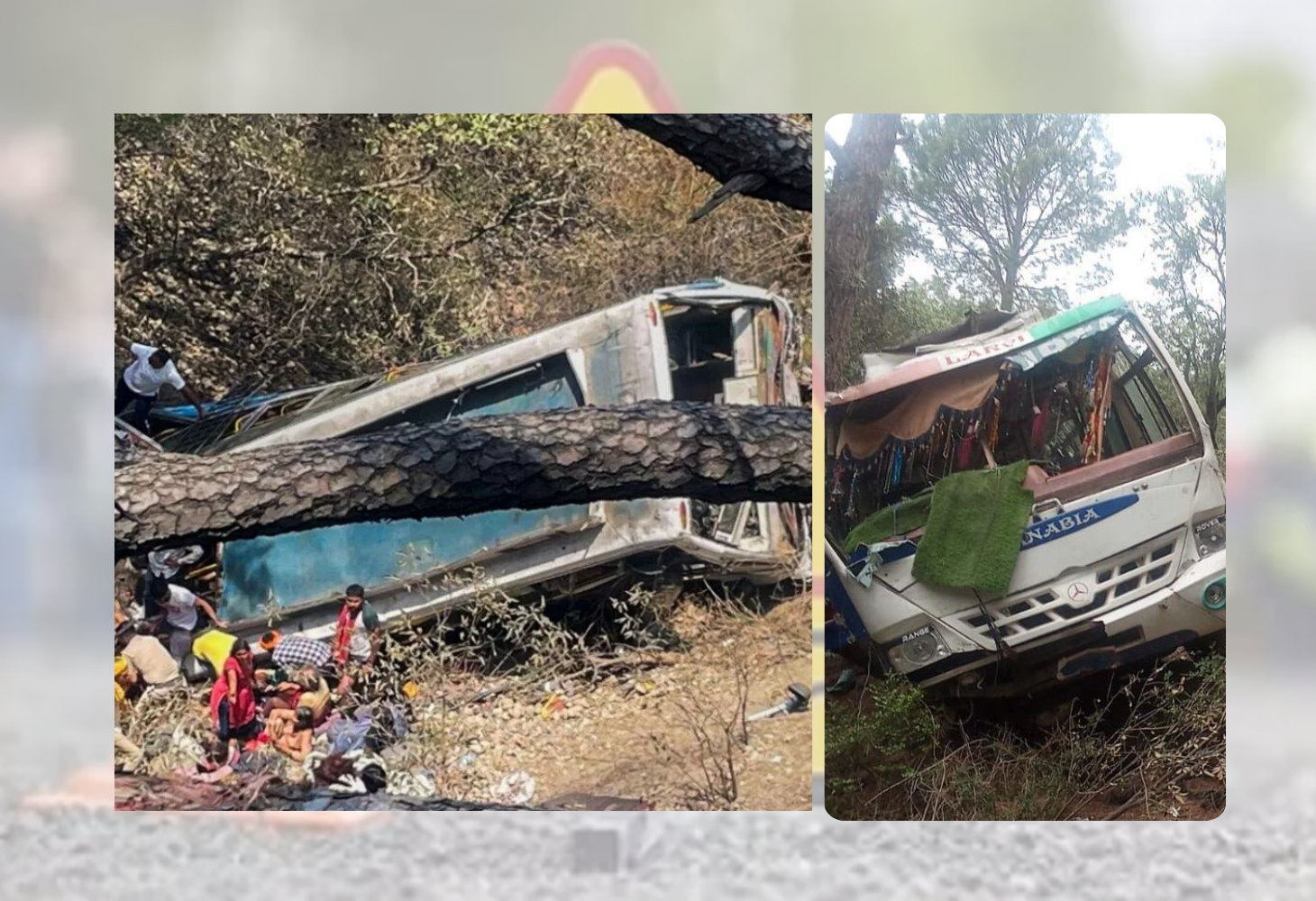 Jammu and Kashmir : પૂંછમાં ગમખ્વાર બસ દુર્ઘટના, 4 લોકોના મોત, 25 ઘાયલ