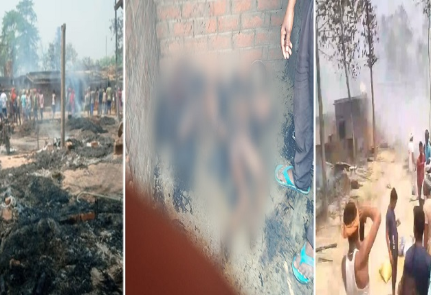 Fire in Muzaffarpur, ચાર બાળકો સહિત પાંચ લોકો ભડથું, આખું ગામ શોકમગ્ન