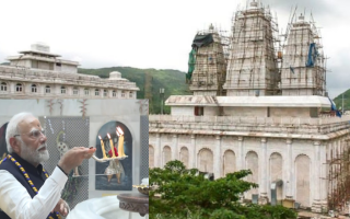 નરેન્દ્ર મોદી શ્રી શ્રી રાધા મદન મોહન જી મંદિર ઉદ્ઘાટન કરતા સમયે શું બોલ્યા?