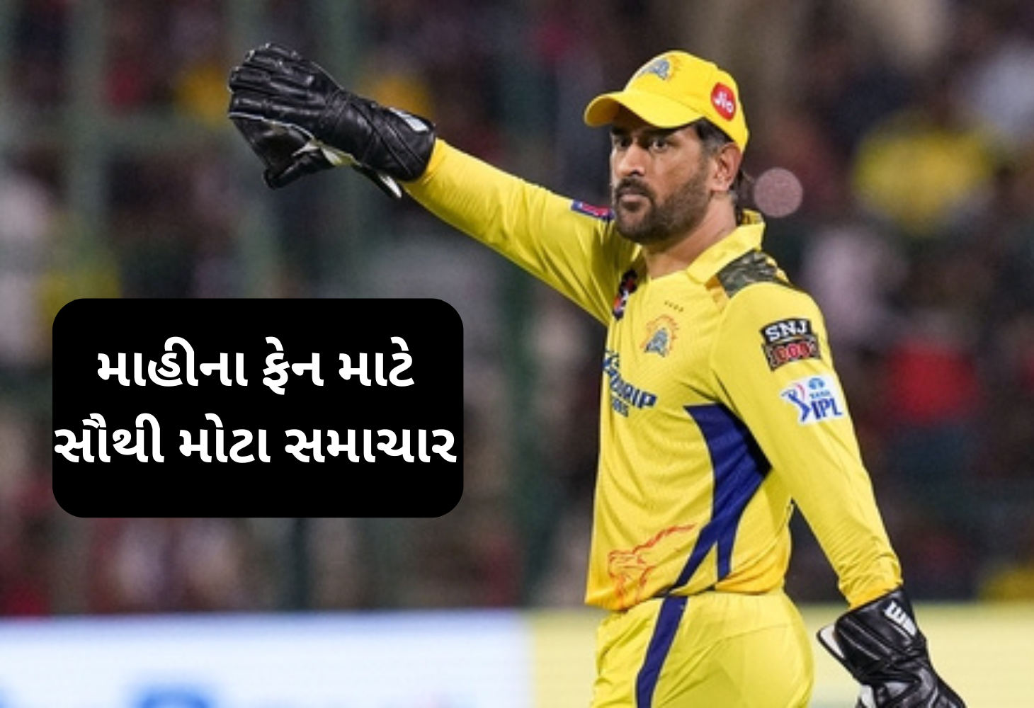 રુતુરાજની જગ્યાએ ધોની કરશે CSKની કેપ્ટનશીપ?