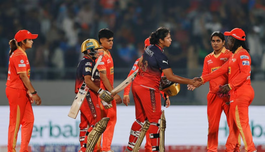 WPL 2025: RCB એ પહેલી મેચમાં ગુજરાત જાયન્ટ્સને છ વિકેટથી હરાવ્યું