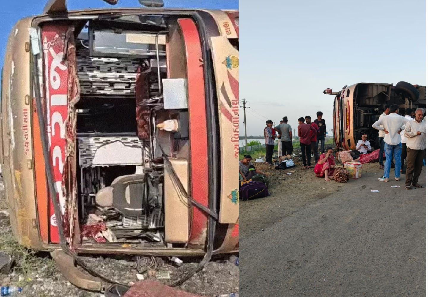 ધોલેરા હાઈવે: બે બસની ટક્કર, 10 ઘાયલ!