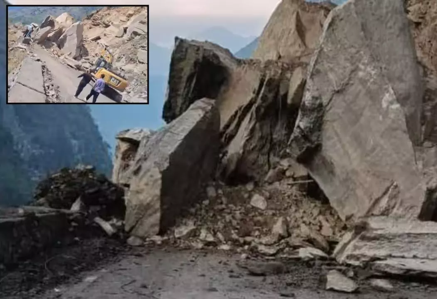Pthoragarh Landslide : કૈલાશ માનસરોવર યાત્રા માર્ગ અવરોધાયો, યાત્રીઓ અટવાયા