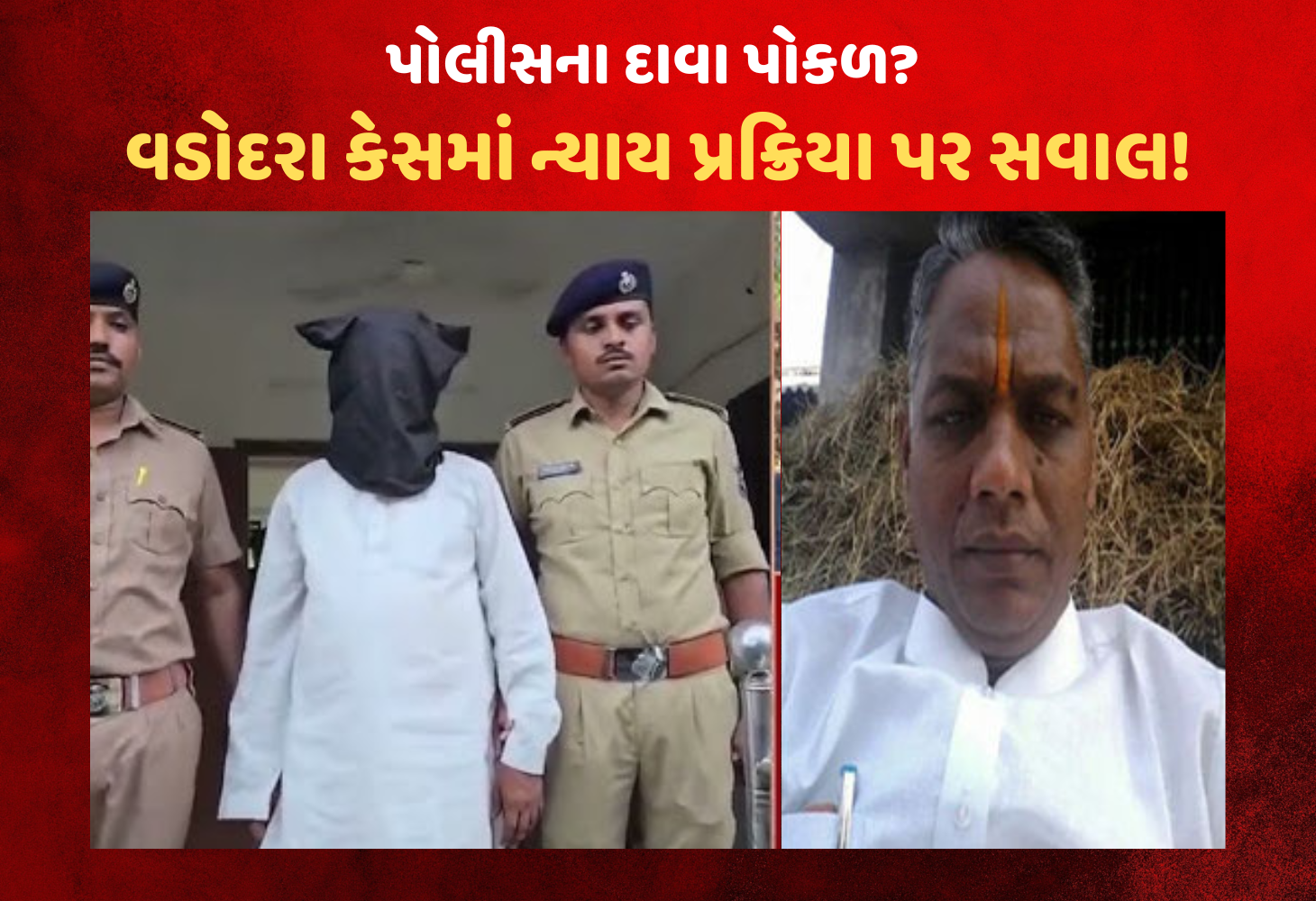 Vadodara : આચાર્યને સજા, પણ હત્યા અને POCSO કેમ રદ? પોલીસ તપાસ પર સવાલ!