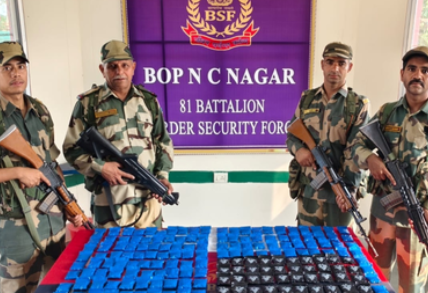 પંજાબમાં BSFની કડક કાર્યવાહી, શસ્ત્રો અને ડ્રોન જપ્ત કર્યા