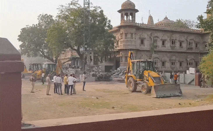મોરબીમાં ડિમોલિશન બાદ પથ્થરમારો