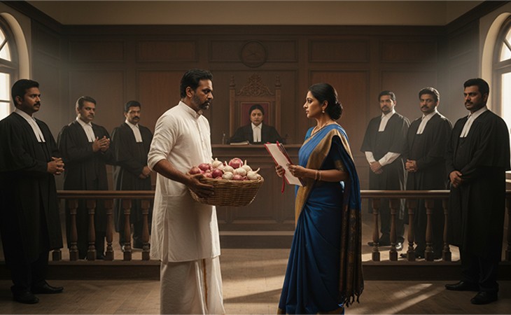 લસણ-ડુંગળીના વિવાદે 11 વર્ષના લગ્નજીવનનો અંત
