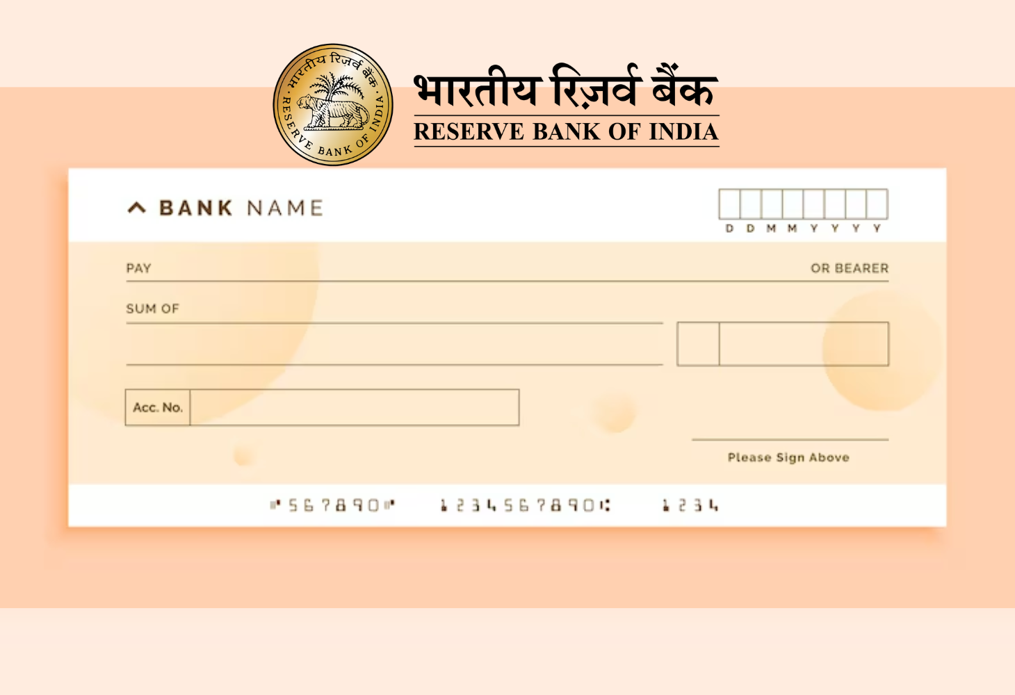 ચેક પર 'Lakh' લખવું કે 'Lac'? શું છે RBIનો નિયમ