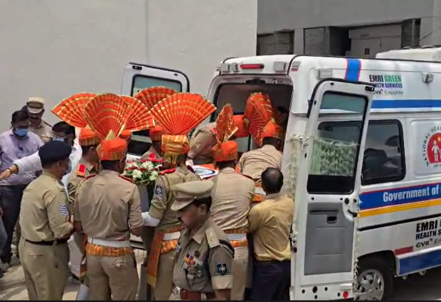 રાજકોટ : વિજય રૂપાણીના અંતિમ સંસ્કાર પહેલા કડક સુરક્ષા વ્યવસ્થા