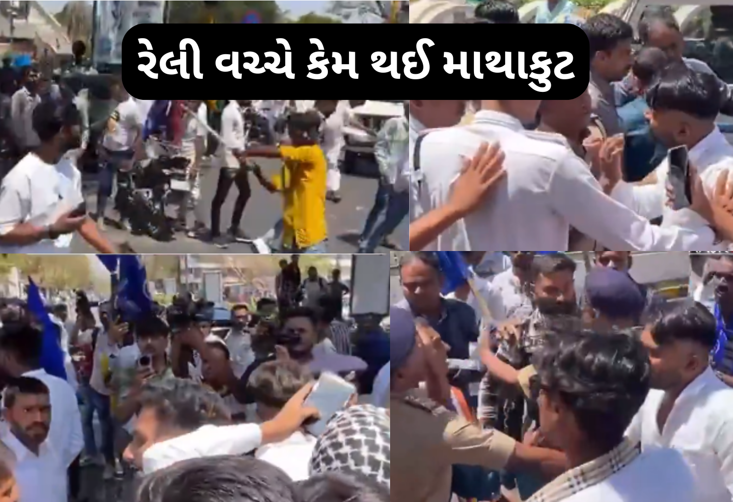 Ambedkar Jayanti ની રેલીમાં Police-લોકો વચ્ચે એવું તે શું થયું જે...