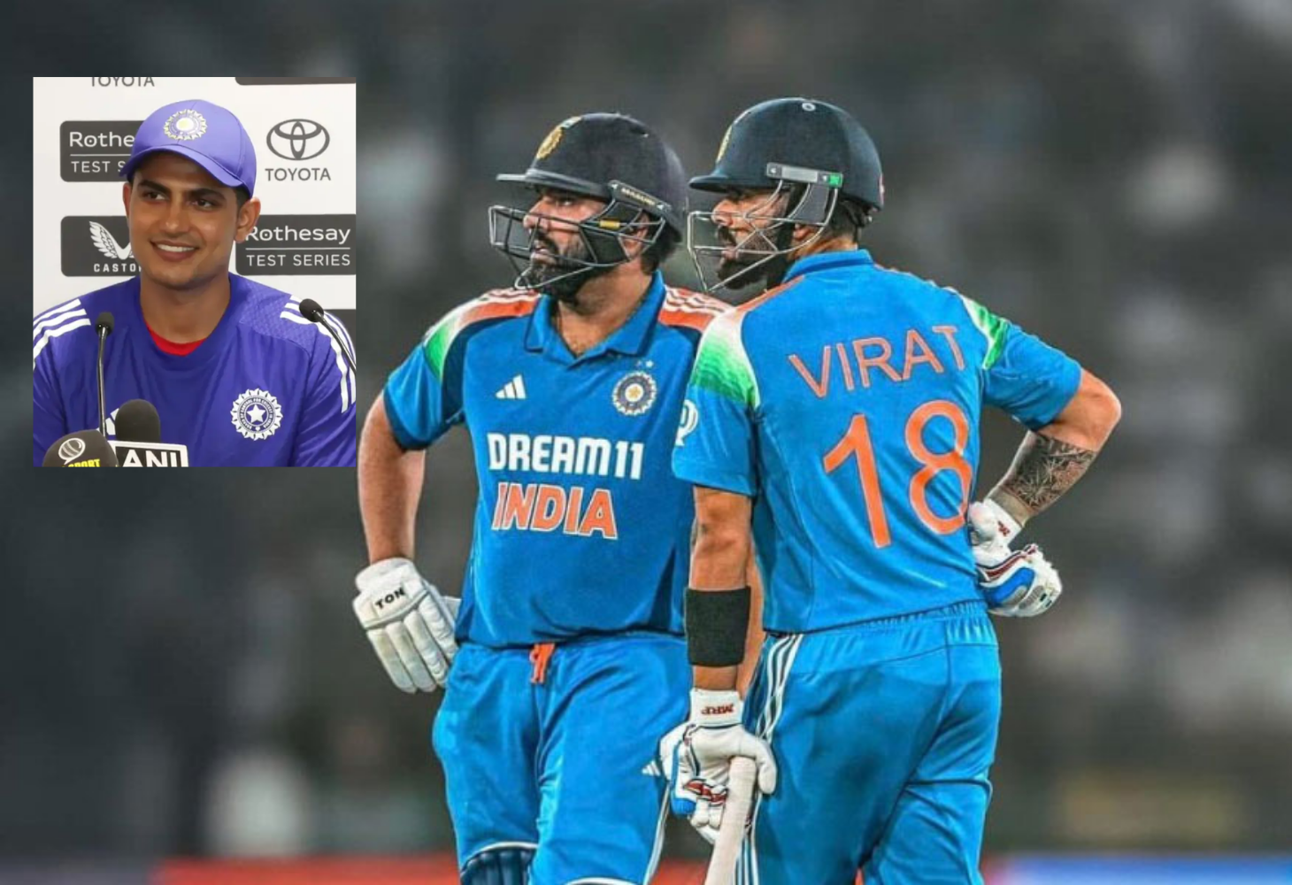 રોહિત-કોહલીના ODI ભવિષ્ય પર ગિલનું મોટું અપડેટ