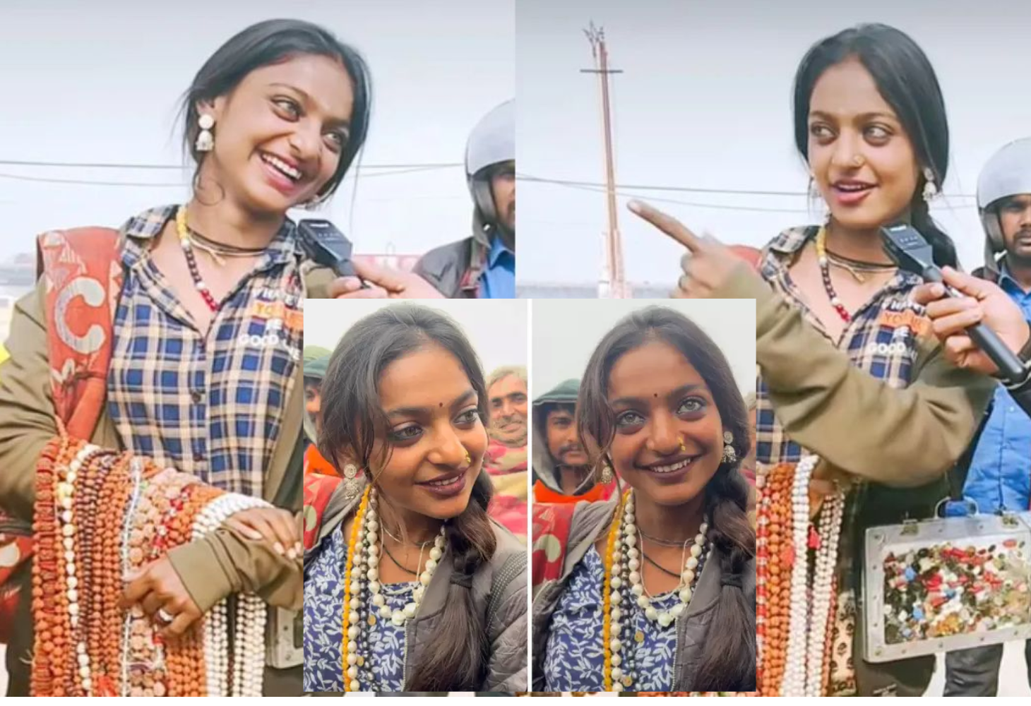હવે મહાકુંભમાં આ યુવતીના દીવાના બન્યા લોકો! સેલ્ફી લેવા ભીડ