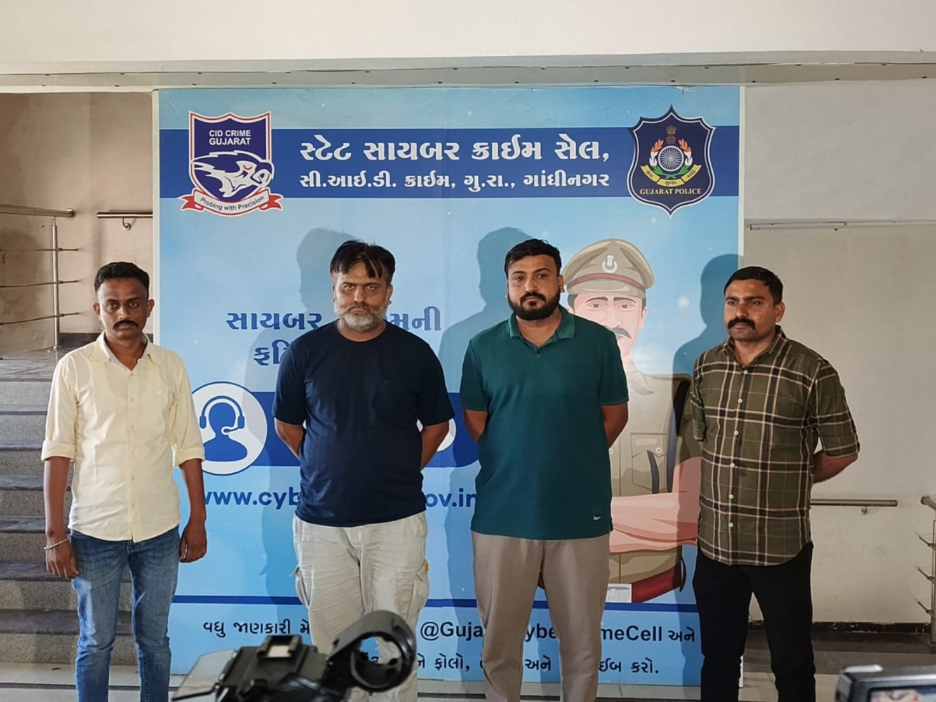 247 કરોડના સાયબર ફ્રોડમાં બનાસકાંઠાના શખ્સો ઝબ્બે
